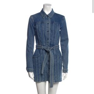 Cotton citizen denim mini dress